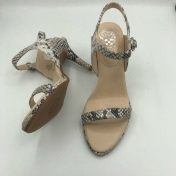 Vince Camuto Womens Python Print Sandals Size 7.5 - Picture 2 of 7